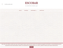 Tablet Screenshot of escobarvigo.com